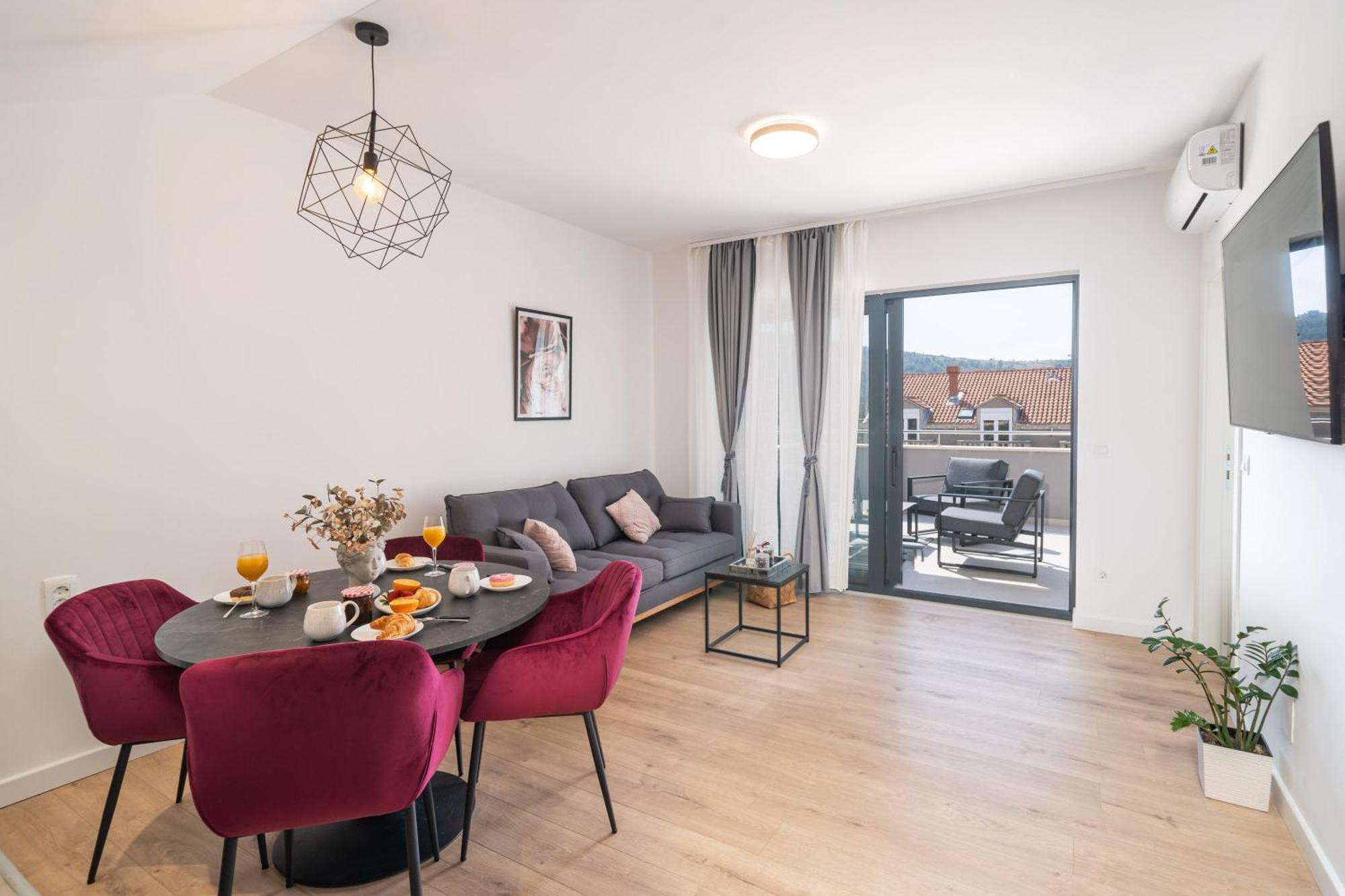 Olive Family House Apartment Mlini Bagian luar foto