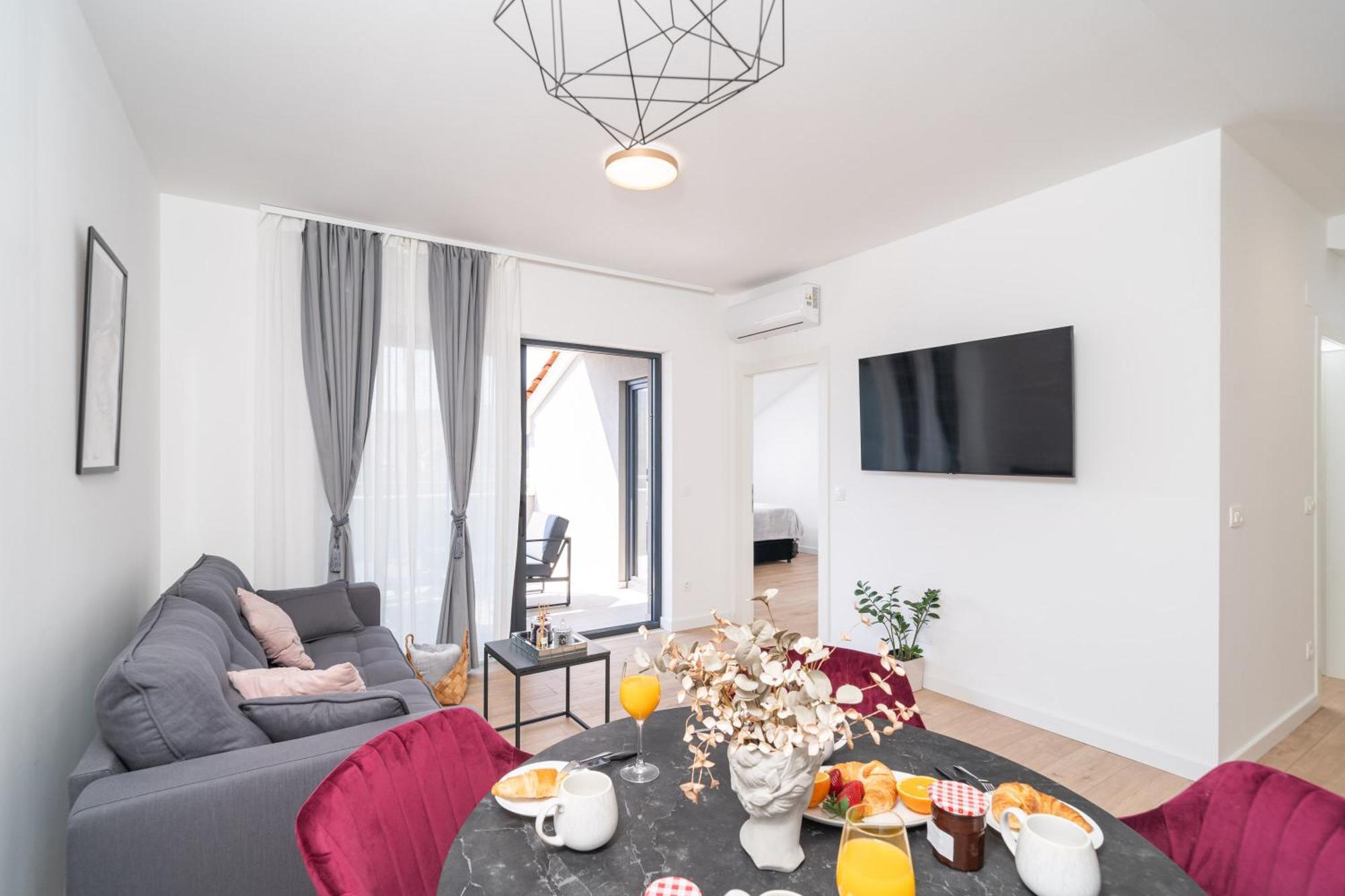 Olive Family House Apartment Mlini Bagian luar foto